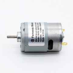 Moteur électrique à courant continu à micro-brosse FARS-540 de 36 mm de diamètre