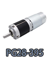 pg28-395 Petit moteur électrique à courant continu à réducteur planétaire en métal de 28 mm.webp