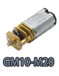 GM10-M20 petit réducteur de moteur électrique à courant continu monté.webp
